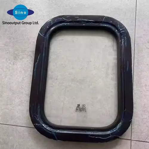 Heavy-Duty Aluminum Alloy Window for Yachts & Ships Black Glass Window with Inner Opening Waterproof UV Resistant Marine Supply