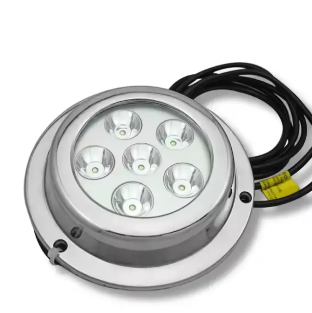 18W LED Water Marine Light Stainless Steel 316 Housing IP68 Waterproof Level Three-Year Warranty