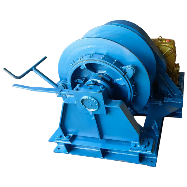 High Quality Marine Diesel Anchor Winch 20kN Anchor Load 60kN Holding Load 25mm Wire Rope 100m