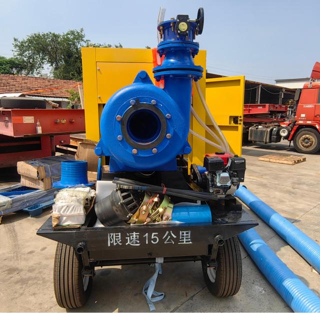 Sinooutput High Flow Diesel Water Pump 504m³/h 23m Lift 1200rpm IP23 Multipurpose