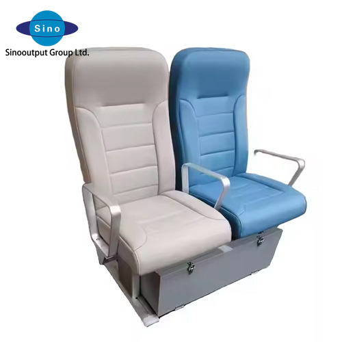 Custom Marine Passenger Chair High-Strength Aluminum Frame with Wear-Resistant PU Upholstery Boat Seat Supplies