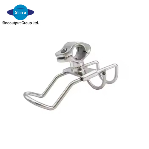 AISI316 Stainless Steel Clamp-On Rod Holder New Marine Hardware Accessory for Yacht Fishing Boat Speedboat 6 Months Warranty