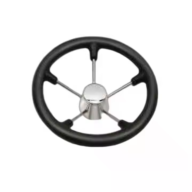 Genuine Stainless Steel Inboard Hardware Steering Wheel for Marine Boat Use