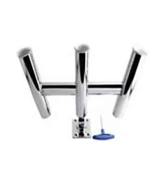 AISI316 Stainless Steel Clamp-On Rod Holder New Marine Hardware Accessory for Yacht Fishing Boat Speedboat 6 Months Warranty