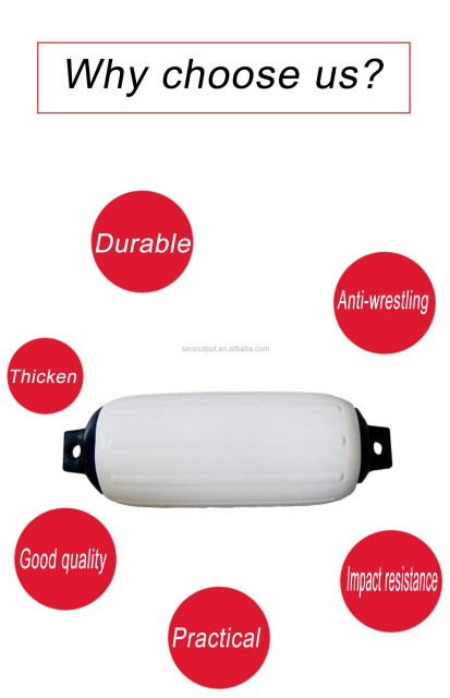 PVC Yacht Anti-Collision Inflatable Ball, Marine Fender, 3.8mm Thick, OEM, 95kg Buoyancy
