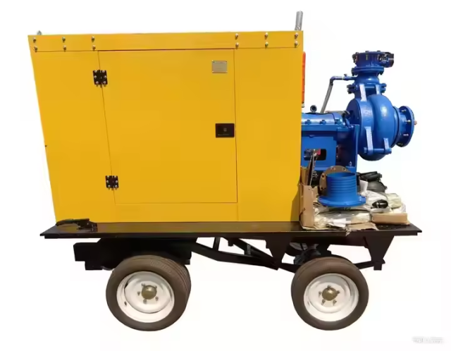 Certified Custom High Pressure Portable Diesel Water Pump Marine Use