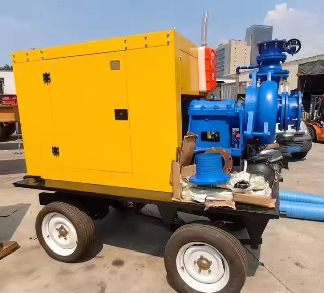 Certified Custom High Pressure Portable Diesel Water Pump Marine Use