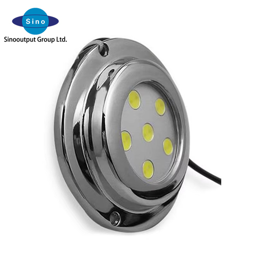 6W Stainless Steel Waterproof LED Lights Marine Supplies for Underwater Use on Boats