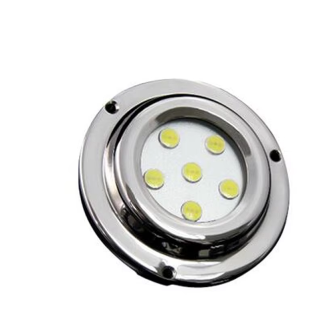 6W Stainless Steel Waterproof LED Lights Marine Supplies for Underwater Use on Boats