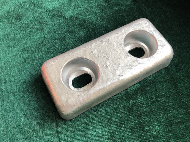 Marine Zinc Anode Sacrificial Anode to Protect Your Boat Bottom and Rudder