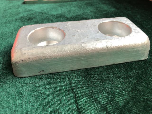 Marine Zinc Anode Sacrificial Anode to Protect Your Boat Bottom and Rudder