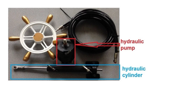 Hydraulic Electric Boat Steering Wheel OEM Marine Gear Steering Parts Custom Marine Steering Control System Supplies Marine