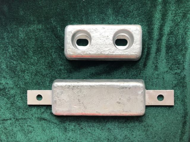 Marine Zinc Anode Sacrificial Anode to Protect Your Boat Bottom and Rudder