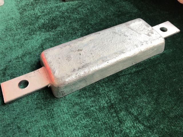 Marine Zinc Anode Sacrificial Anode to Protect Your Boat Bottom and Rudder