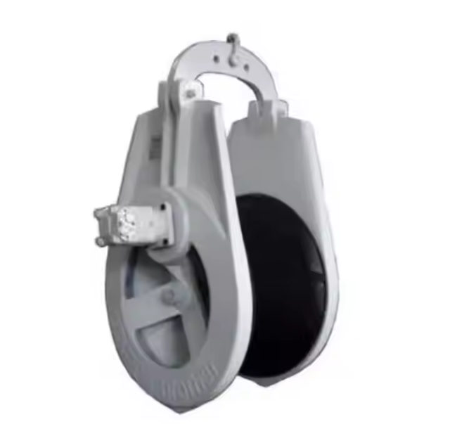 Chinese Factory-Supplied Marine Hydraulic Power Block for Fishing Ship Winch Supports Certificate