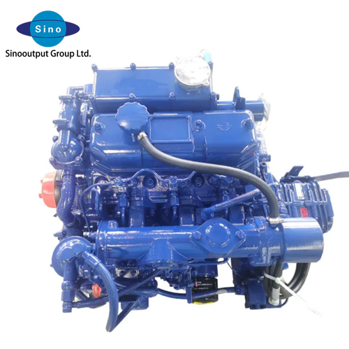 New 20.6kW 4-Stroke High-Speed 380J-3 Marine Diesel Inboard Engine with Gearbox for Yacht and Boat Marine Use