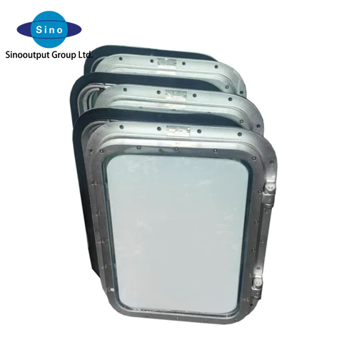 Hot Sale Customizable ABS Marine Rectangular Window CCS Certified Fireproof Anti-Corrosion Moisture-Proof Boat Ship Certificate