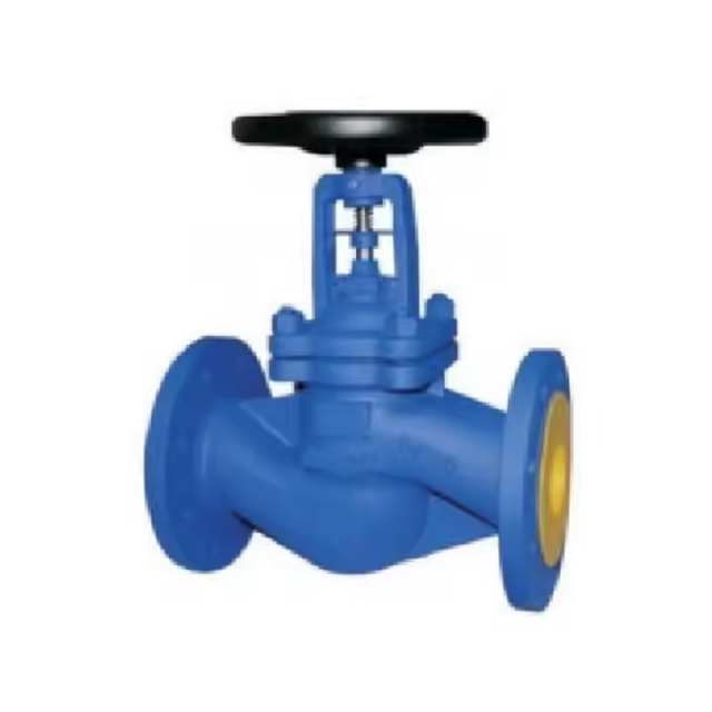 High Effective Manual Bellows Globe Valve German Standard for Marine Systems Good Seal for Hot Oil Steam and Water