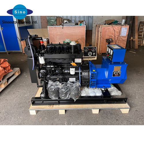 Quick Delivery 25kw 50Hz/60Hz Open Frame Marine Diesel Generator 3 Phase 380V/400V Auto Start Remote Start ATS