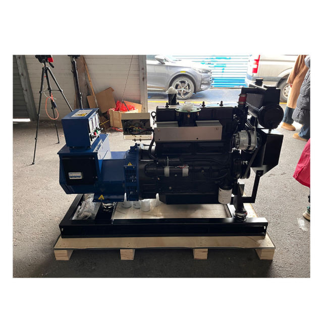 Quick Delivery 25kw 50Hz/60Hz Open Frame Marine Diesel Generator 3 Phase 380V/400V Auto Start Remote Start ATS