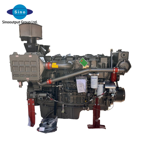 Yuchai Brand Model YC6T480C 480hp/1800rpm Marine Diesel Engine for Boat with 1year Quality Warranty
