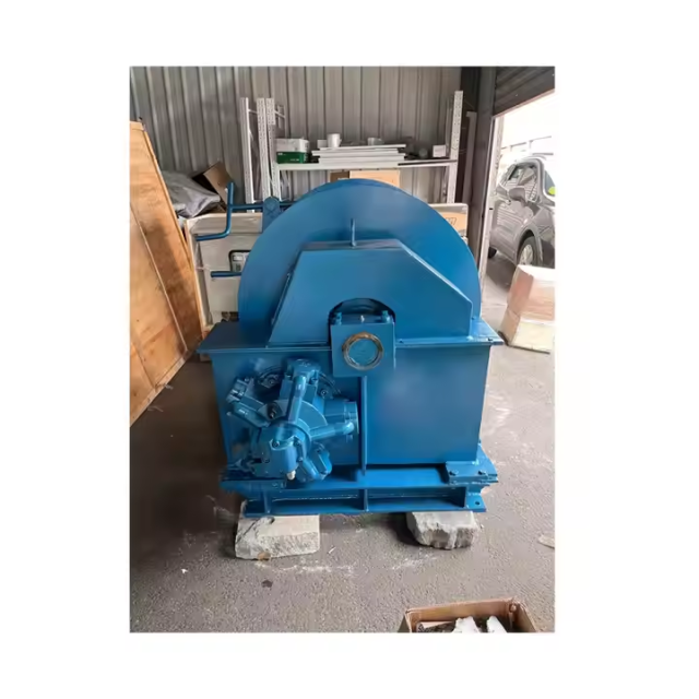 Sinooutput Hydraulic Horizontal Anchor Winch | Marine Windlass & Mooring Winch for Rope Handling Supplies Marine