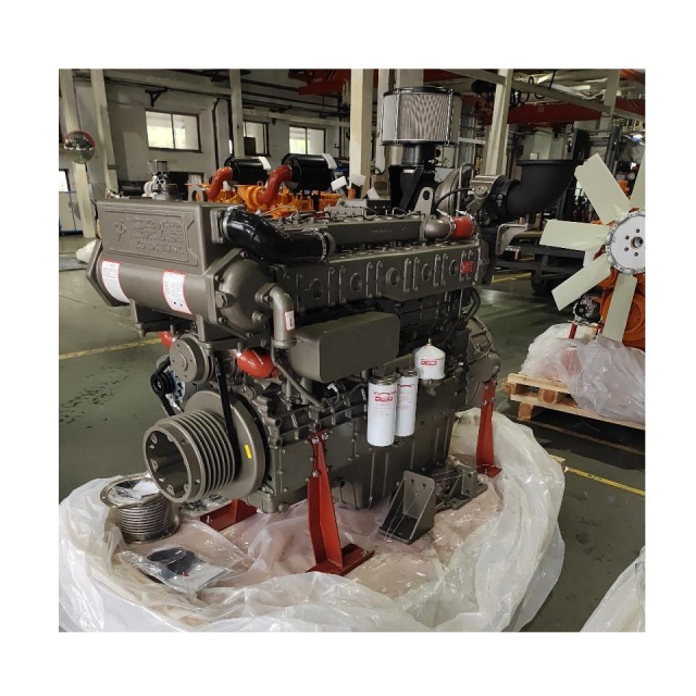 Yuchai Brand Model YC6T480C 480hp/1800rpm Marine Diesel Engine for Boat with 1year Quality Warranty