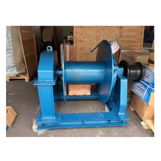 Sinooutput Hydraulic Horizontal Anchor Winch | Marine Windlass & Mooring Winch for Rope Handling Supplies Marine