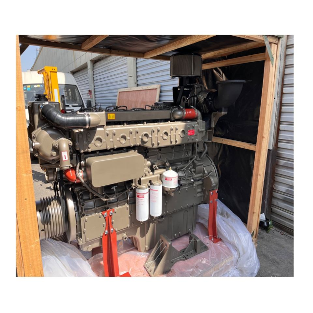 Yuchai Brand Model YC6T480C 480hp/1800rpm Marine Diesel Engine for Boat with 1year Quality Warranty