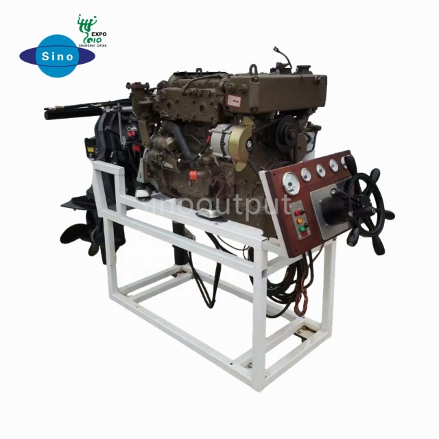 Boat Engine 90hp-150hp High Speed Yacht Power Yuchai Weichai Inboard Marine diesel Engine with Stern Drive