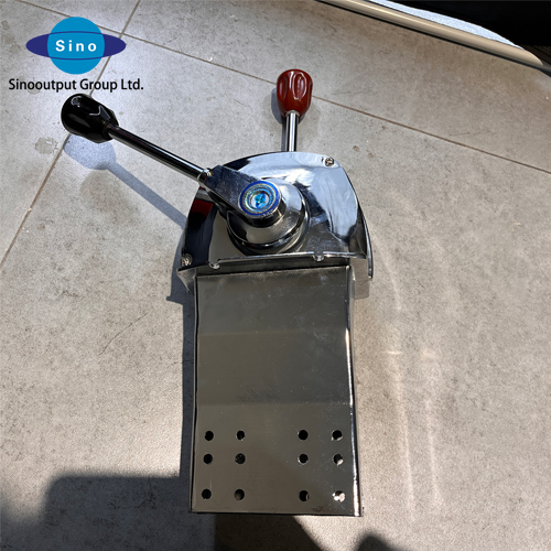 Sinooutput Good Quality Best Price Stainless Steel Marine Control Lever with Pull Throttle Line for Fishing Boat