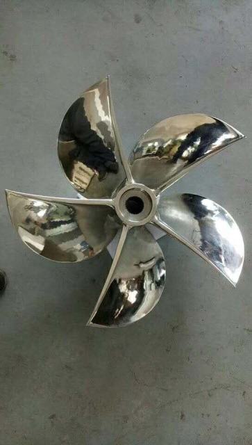 Stainless Steel Marine Propeller Blades 4 Blades 5 Blades Diameter 800-8000mm
