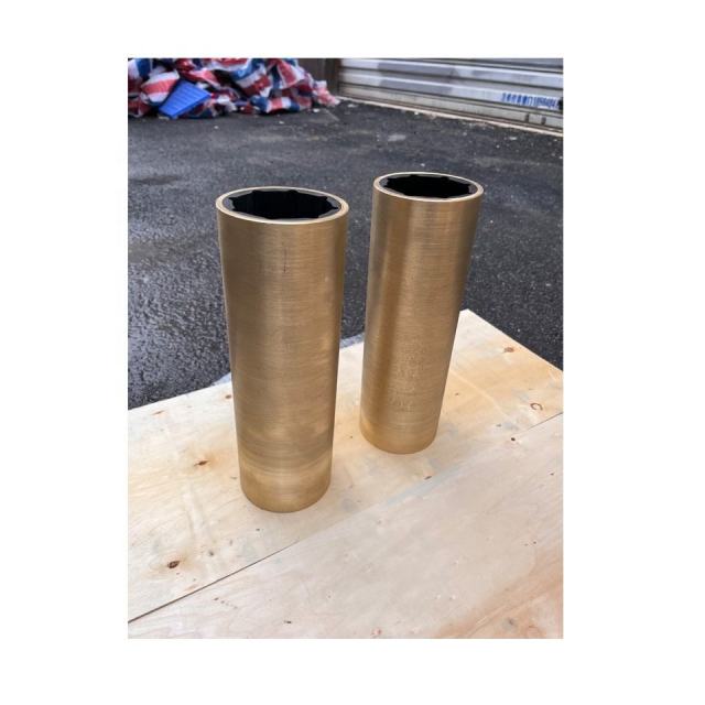 Marine Cutlass Bearing Brass Shell Water Lubricated Rubber Bearing for Boat Vessel Supplies Marine