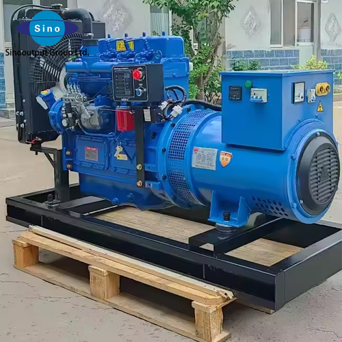 Premium Open Frame Portable Diesel Generator AC Single Phase 400V Remote Control Low Noise High Quality for Standby Use