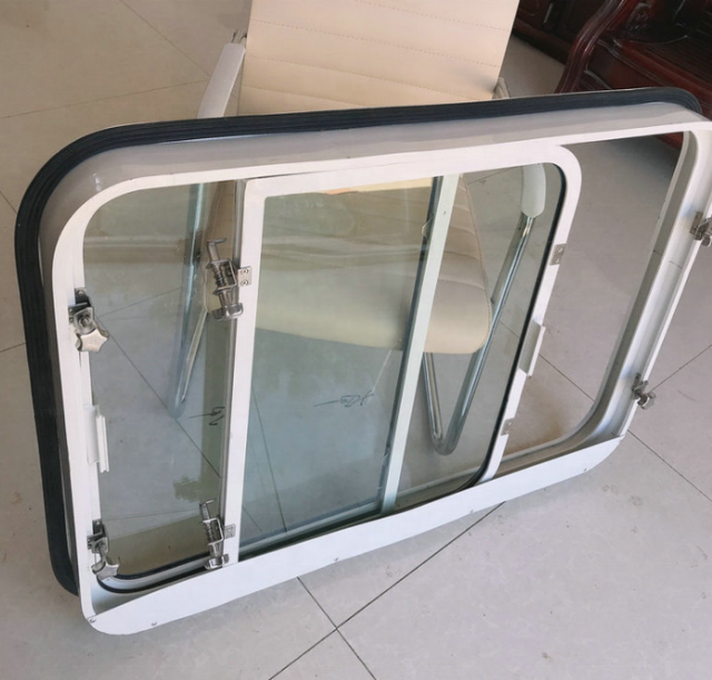 High Quality Customizable Marine Aluminum Sliding Window Fast Delivery for Marine Applications