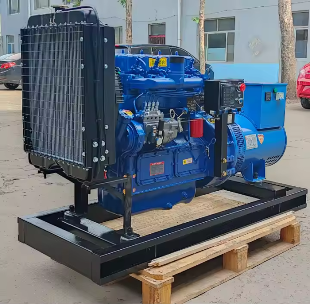 Premium Open Frame Portable Diesel Generator AC Single Phase 400V Remote Control Low Noise High Quality for Standby Use