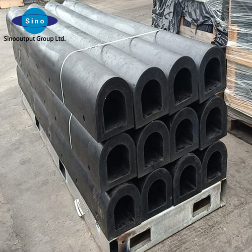 SINO-MF Series Marine Shock Absorbing Dock Fender PVC NBR EPDM OEM Factory Customizable