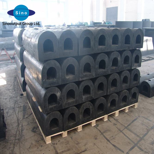 Durable Marine Dock Fender PVC NBR EPDM SINO-MF Series Shock Absorbing System for Boats