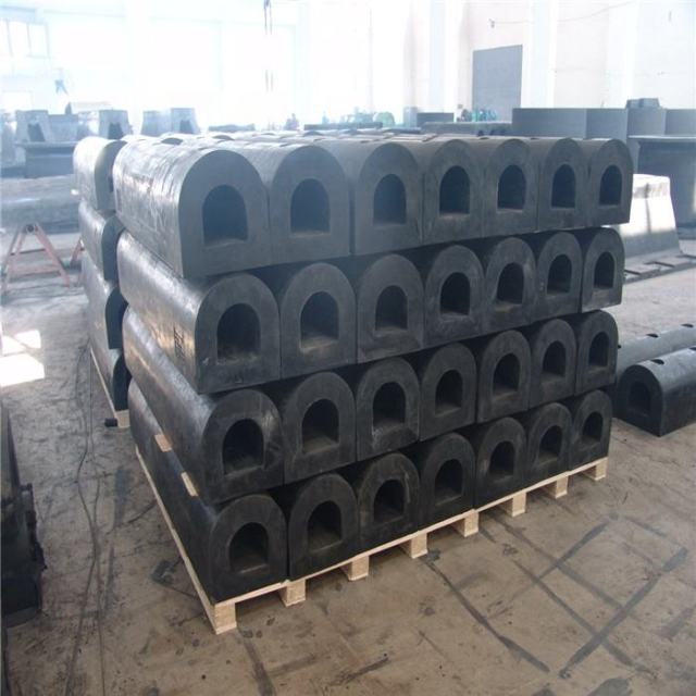 SINO-MF Series Marine Rubber Fender Rail PVC+NBR / EPDM Boat Dock Fender Bumper