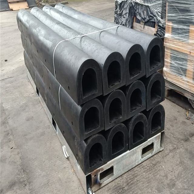 SINO-MF Series Marine Rubber Fender Rail PVC+NBR / EPDM Boat Dock Fender Bumper