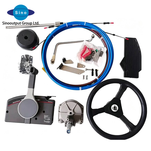 Professional Marine Hydraulic Steering System for Boats and Ships Under 2000HP - High Torque Manual Hydraulic Steering Gear