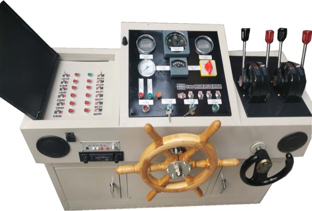 Customized Marine Hydraulic Steering System with Console - Tailored Design for Ship Space Optimization