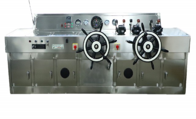 Customized Marine Hydraulic Steering System with Console - Tailored Design for Ship Space Optimization
