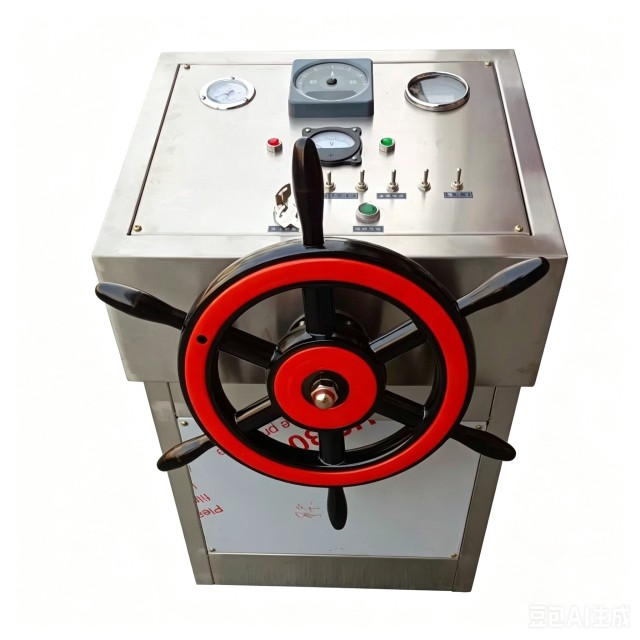 Customized Marine Hydraulic Steering System with Console - Tailored Design for Ship Space Optimization