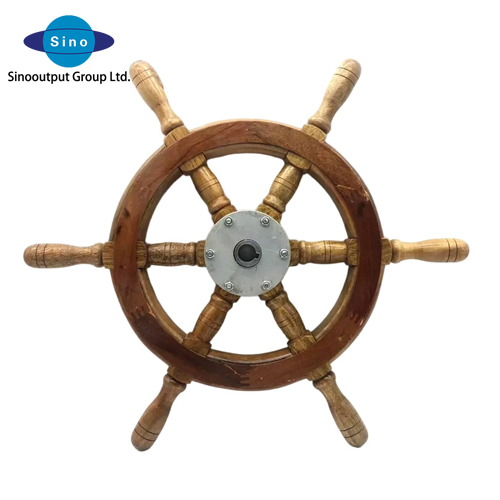 Customized Marine Boat Steering Wheel - 5/6 Spoke Stainless Steel and Wood Styles for Ship Hydraulic Steering System