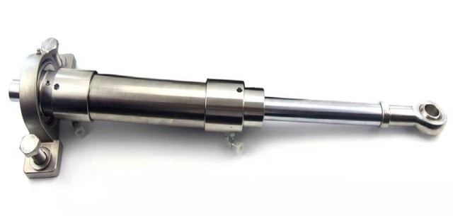 Customized Marine Hydraulic Steering Ram with 320-800mm Stroke - Precision Steering Cylinder for High Horsepower Ships