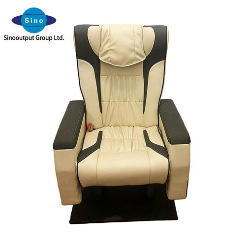 Luxury VIP Marine Passenger Seat Poseidon a Series with Adjustable Backrest and USB Charging for Yacht and Premium Ferry