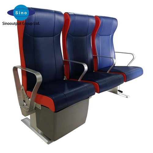 Premium Reclining Boat Passenger Seat Navigator Plus6 High Back Ergonomic Ship Seating with Aluminum Alloy Base