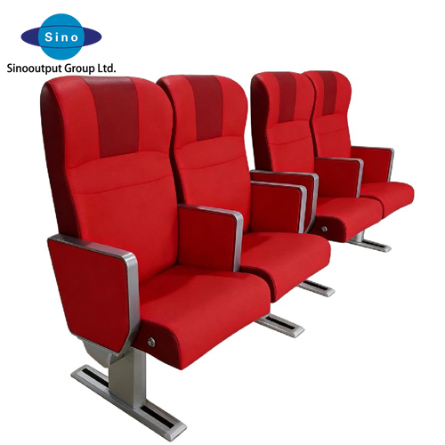 Navigator Plus5 Marine Passenger Seat High Back Ergonomic Boat Ferry Ship Seating with Customized Colors and Aluminum Legs