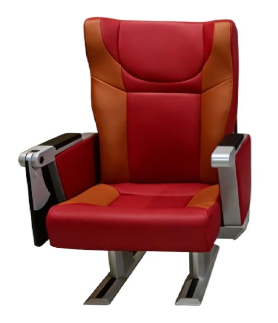 Luxury Marine Passenger Seat Navigator Plus5A - Reclining Ship Seating with Foldable Table and Aluminum Base for Catamaran